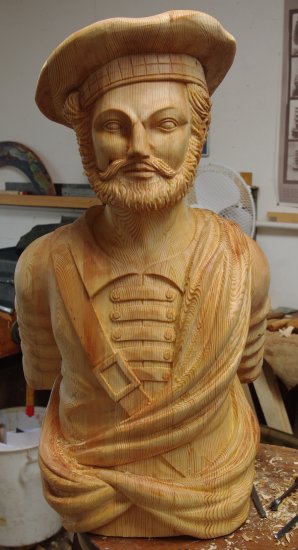 Figurehead For Collectors Chieftain