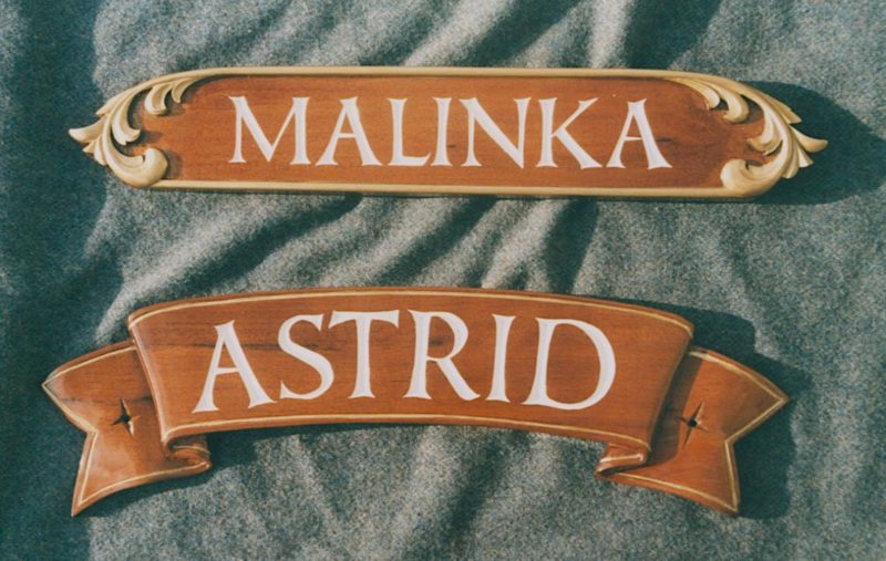 Boat nameboards Maritima Wood Carving