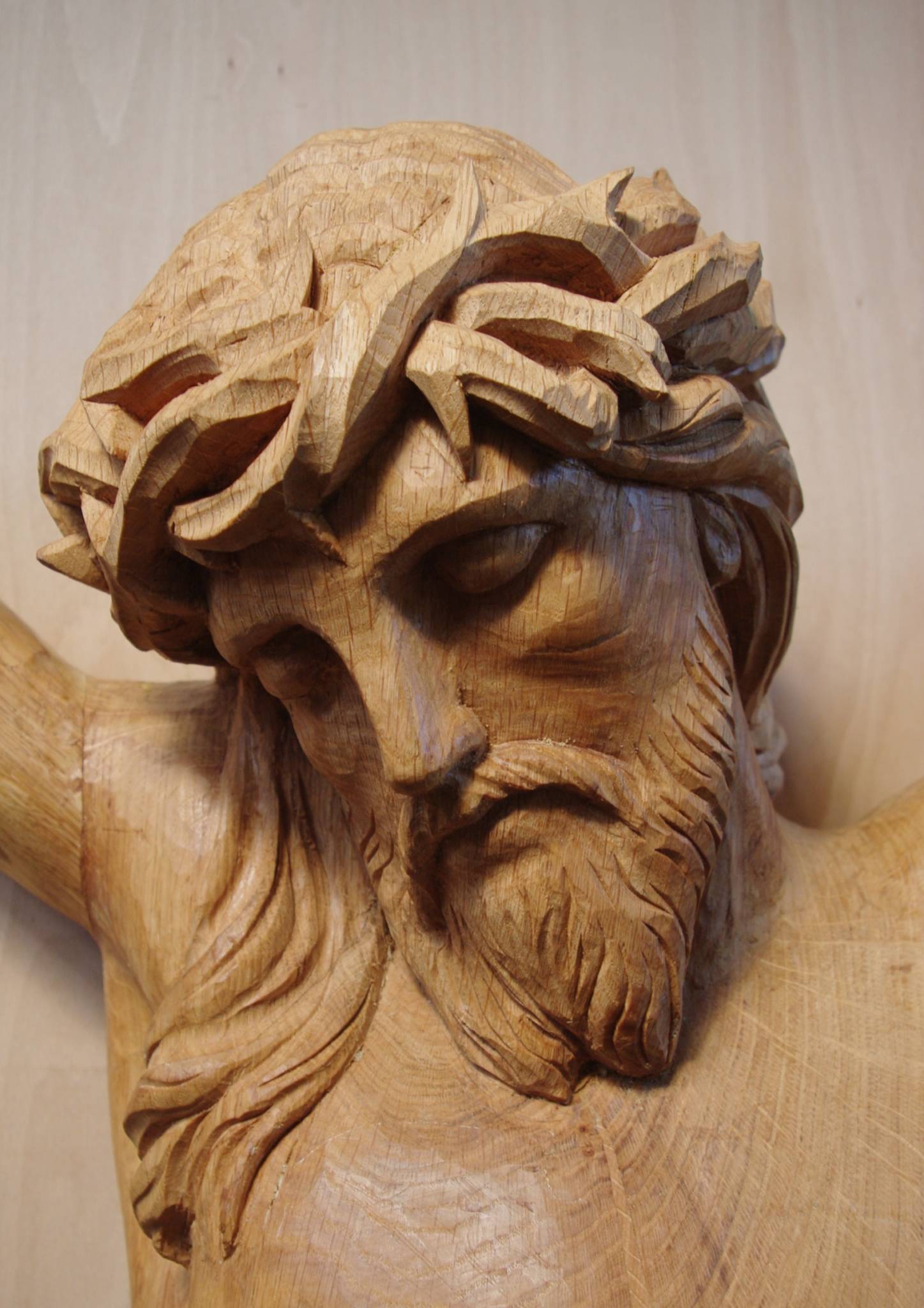 Carved figure of Christ